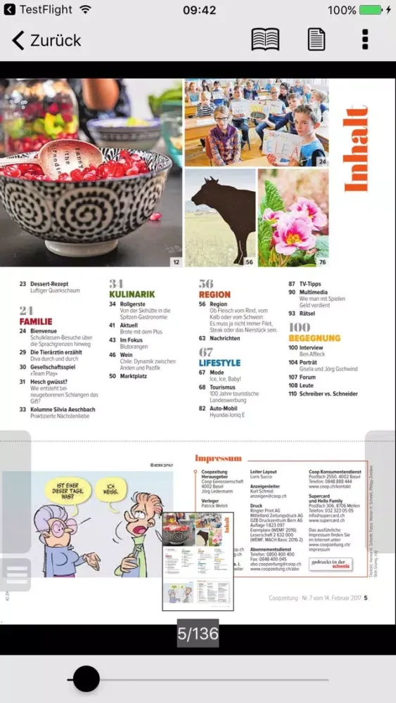 Coopzeitung Ekran Görüntüleri