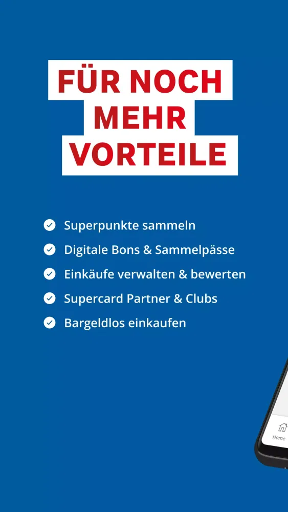 Ảnh chụp màn hình của Coop Supercard
