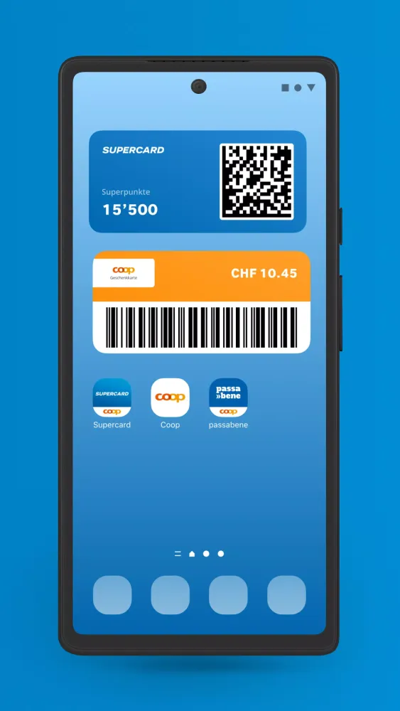 Ảnh chụp màn hình của Coop Supercard