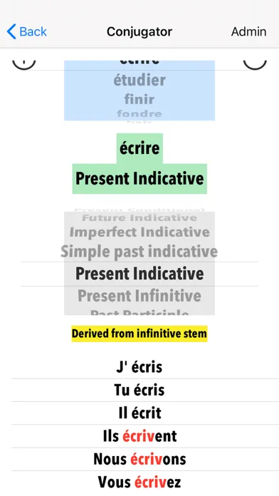 Verb Method Conjugator应用截图