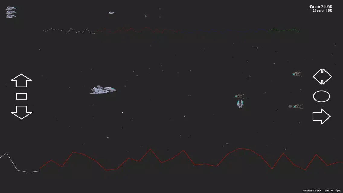 de5ender - space shooter game スクリーンショット