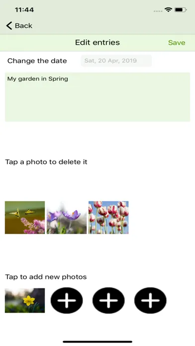 Tangkapan layar Mein Gartenjahr