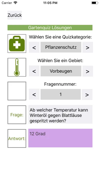 Mein Gartenquiz سکرین شاٹس