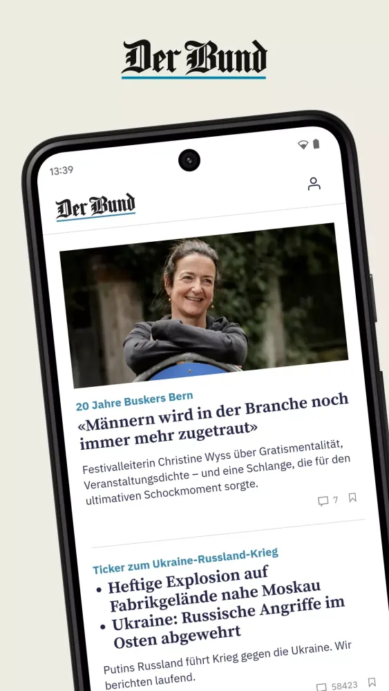 Der Bund Nachrichten স্ক্রিনশট