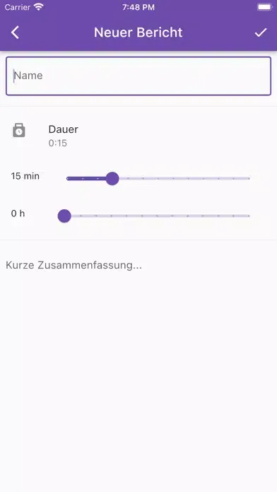 Capturas de tela do Finito Pro