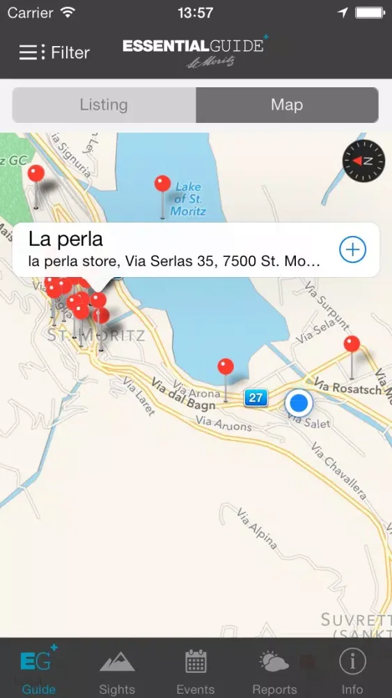 Essential Guide St. Moritz स्क्रीनशॉट