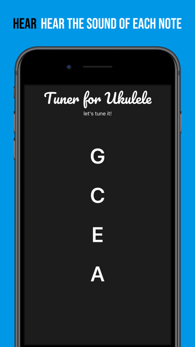 Captures d'écran de Uke Tuner - Tune by Ear!