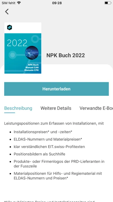 Tangkapan skrin eBook EIT.swiss