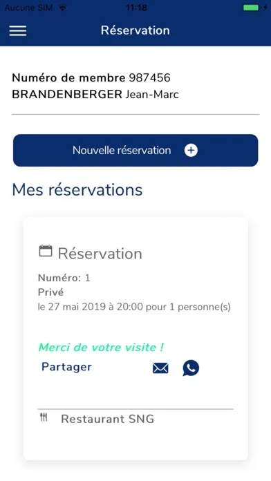 Restaurant SNG Menu應用截圖