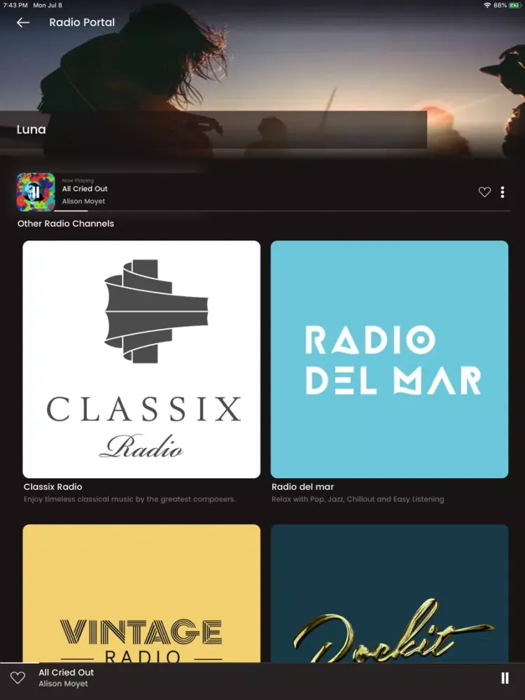 Capturas de tela do Schlager Radio – Top Schlager iPad 