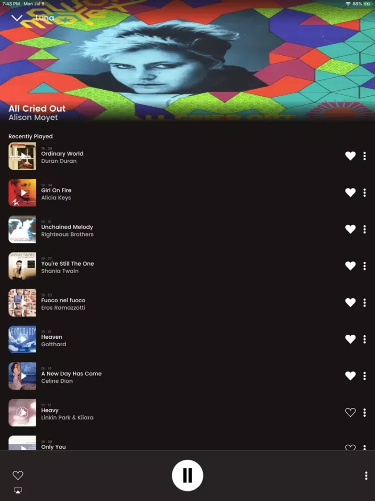 Capturas de tela do Schlager Radio – Top Schlager iPad 
