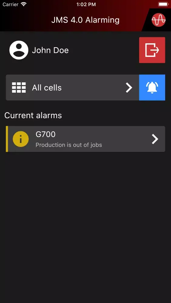 JMS 4.0 Alarming Screenshots