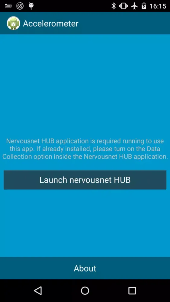 Accelerometer Screenshots