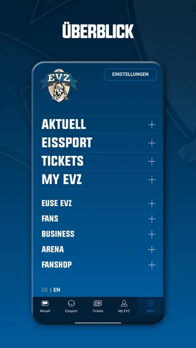 Captures d'écran de EVZ
