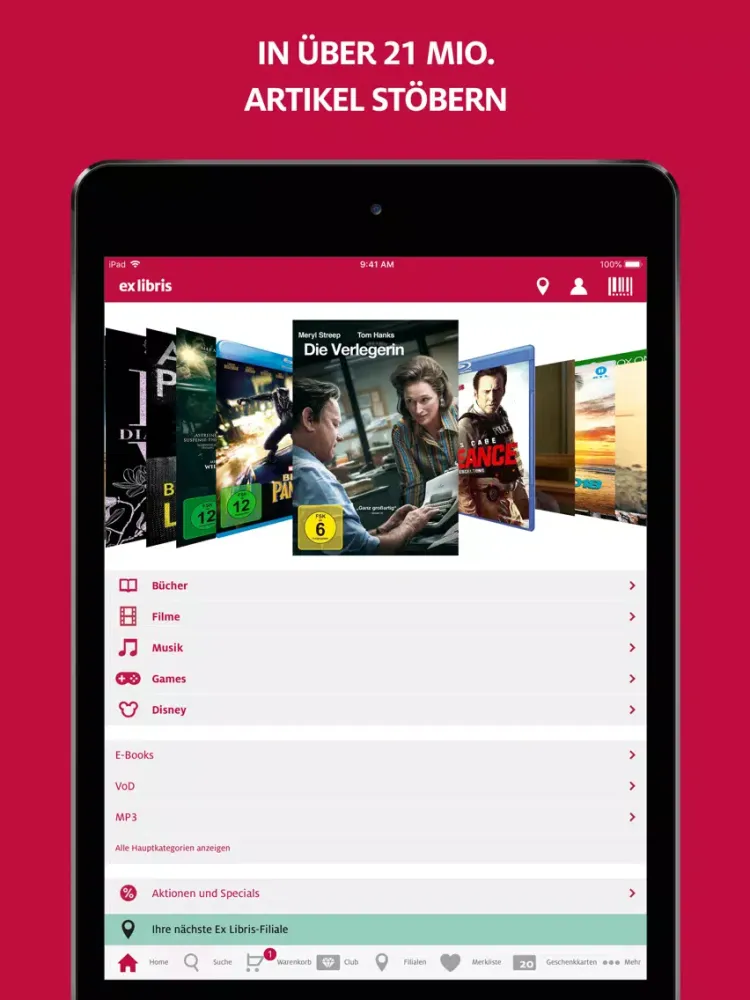 Ex Libris iPad 应用截图