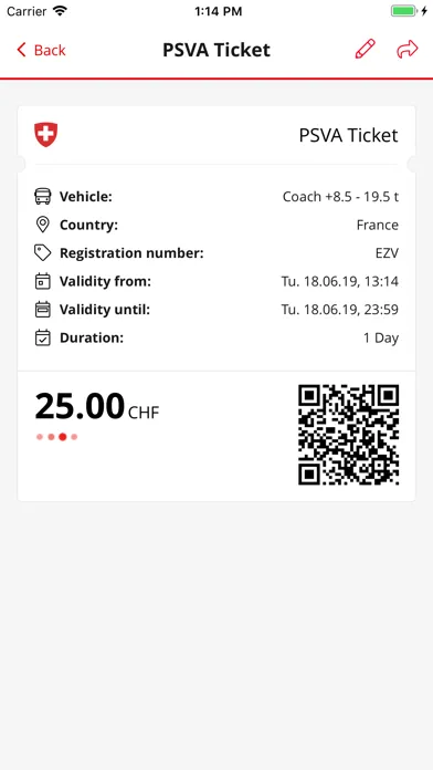 Via - Road charges 스크린샷
