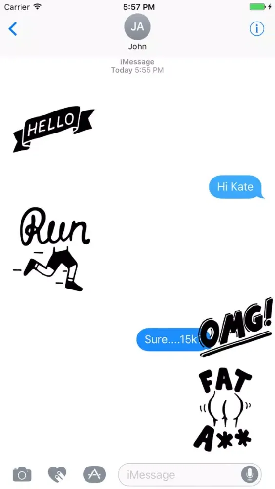 Ảnh chụp màn hình của Sticky Sticker