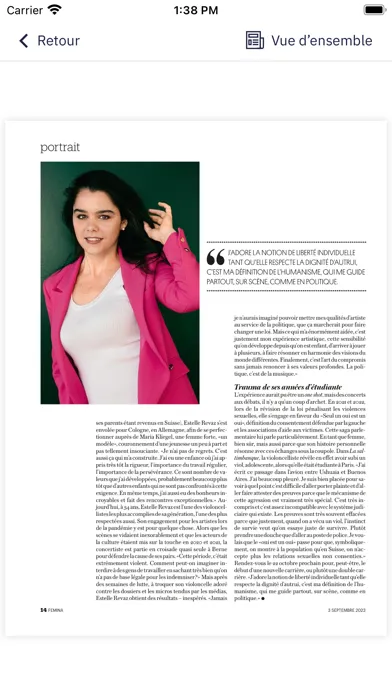 Femina, le magazine Screenshots