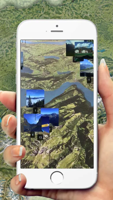 Zrzuty ekranu LIVEMAP - Discover Switzerland