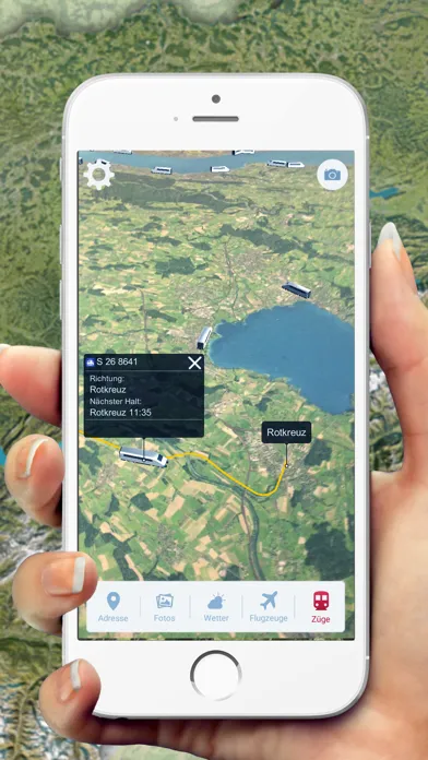 Zrzuty ekranu LIVEMAP - Discover Switzerland