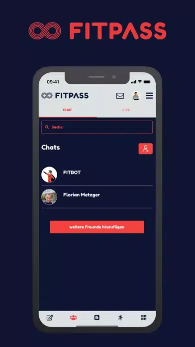 Screenshot di FITPASS 2.0