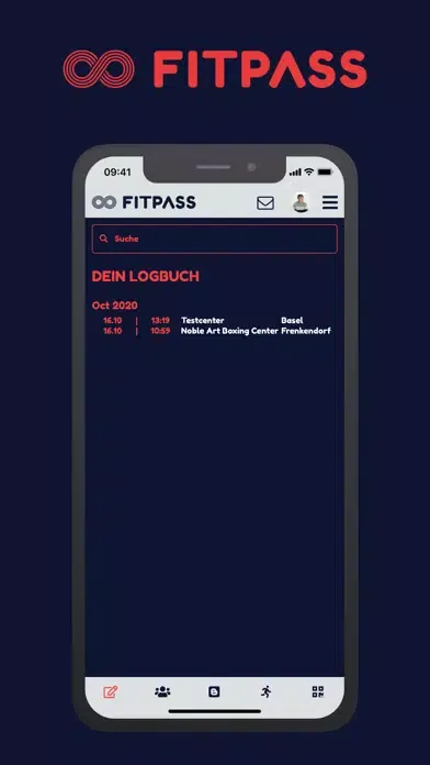 Screenshot di FITPASS 2.0