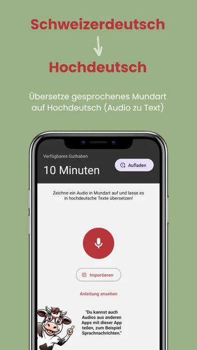 Schweizerdeutsch übersetzen স্ক্রিনশট