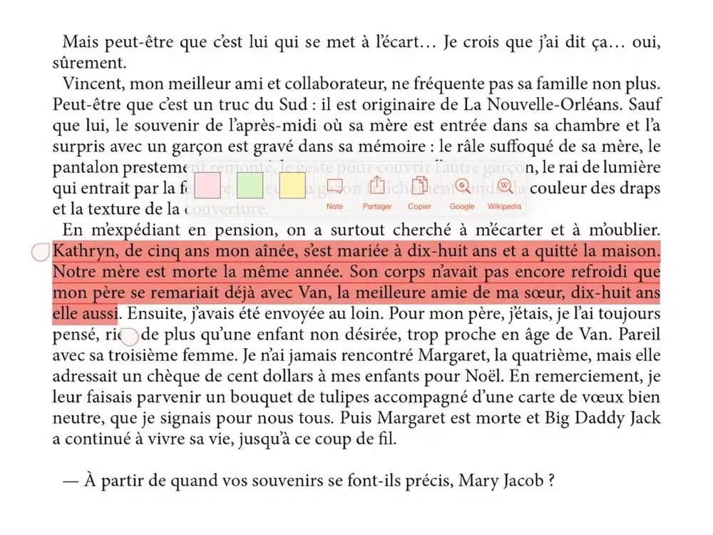 Screenshot di France Loisirs Suisse eBooks iPad 