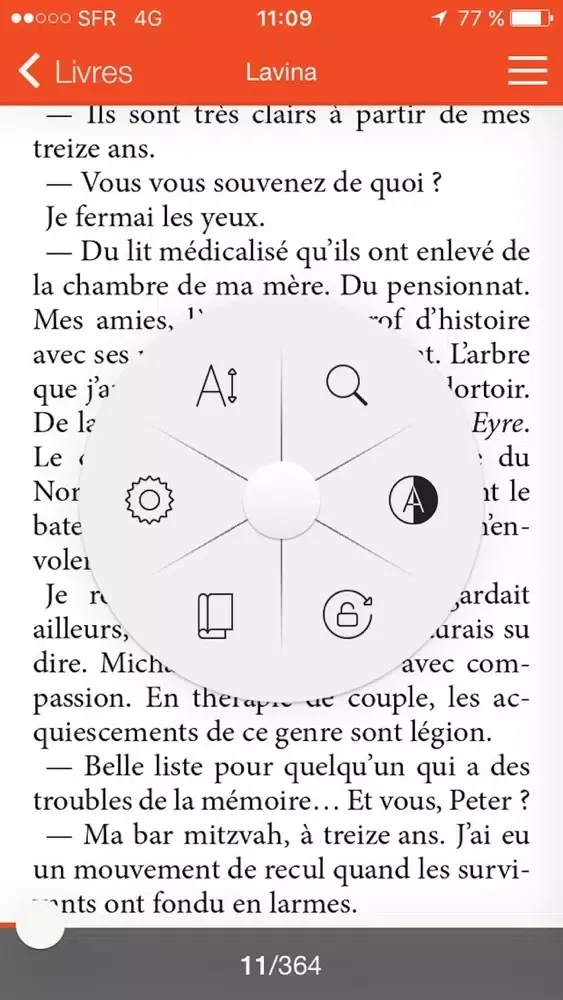 Screenshot di France Loisirs Suisse eBooks