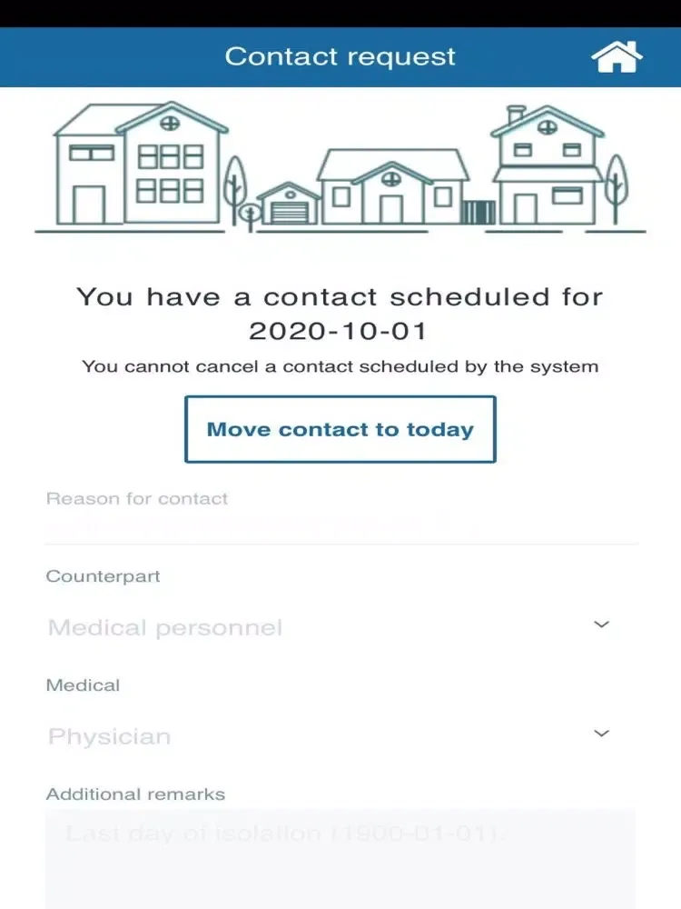 COVID Care Graubünden iPad  स्क्रीनशॉट