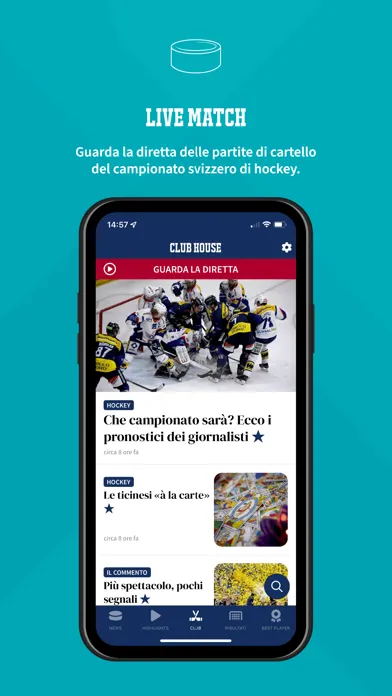 Captures d'écran de La Casa dell'Hockey
