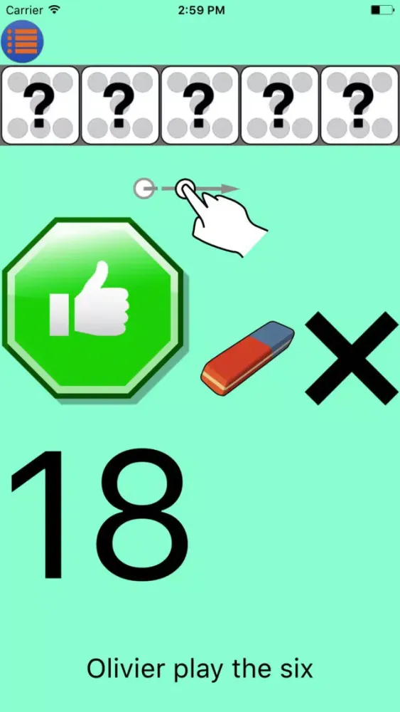 Ảnh chụp màn hình của Yatzee Scorecard Unlimited