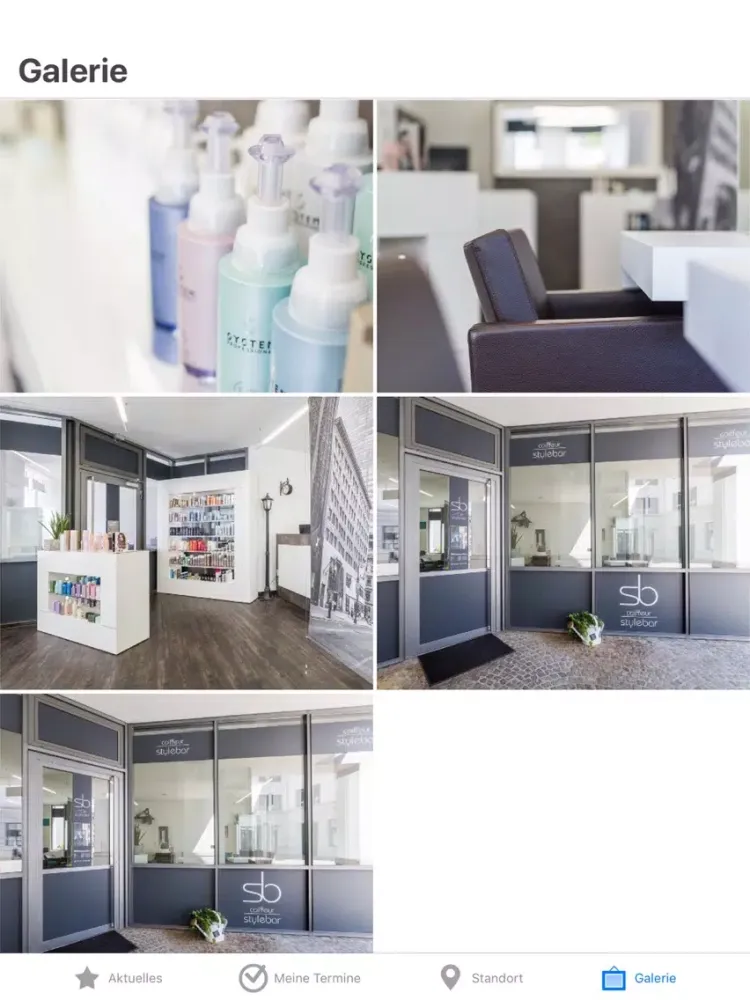 Coiffeur Stylebar iPad  Ekran Görüntüleri