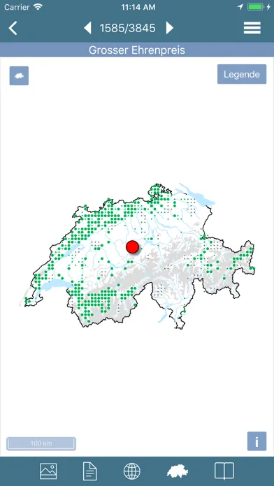 Flora Helvetica Pro deutsch应用截图