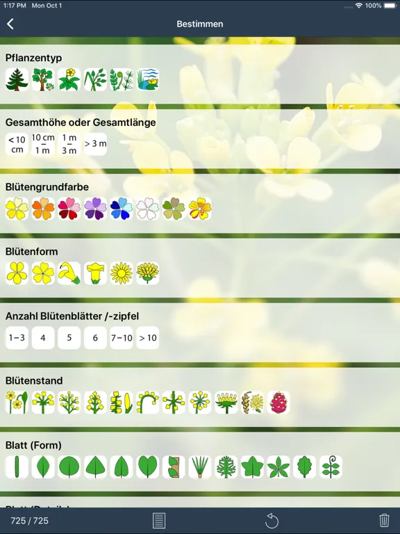Feldbotanik iPad  스크린샷