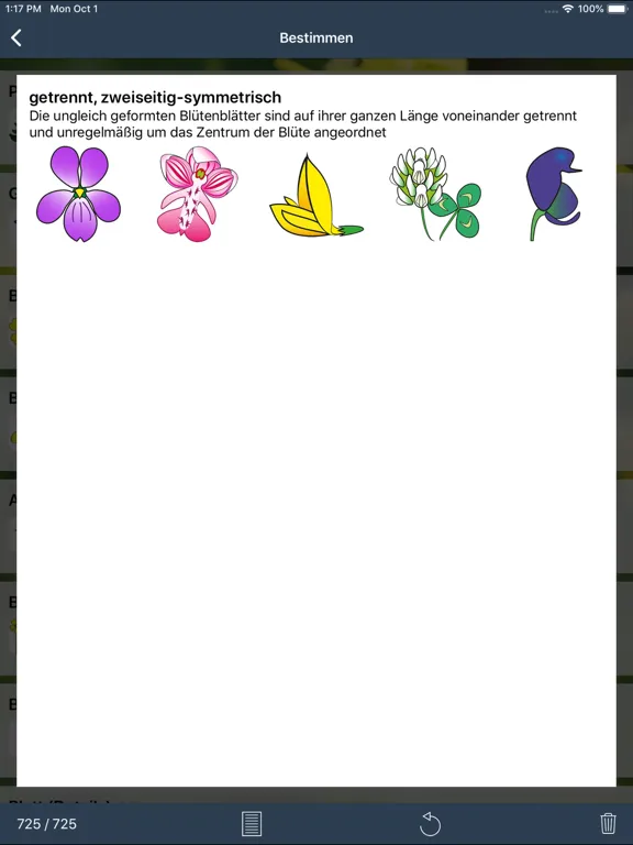 Feldbotanik iPad  스크린샷
