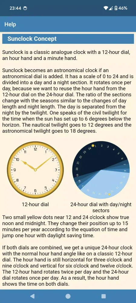 صور Sunclock