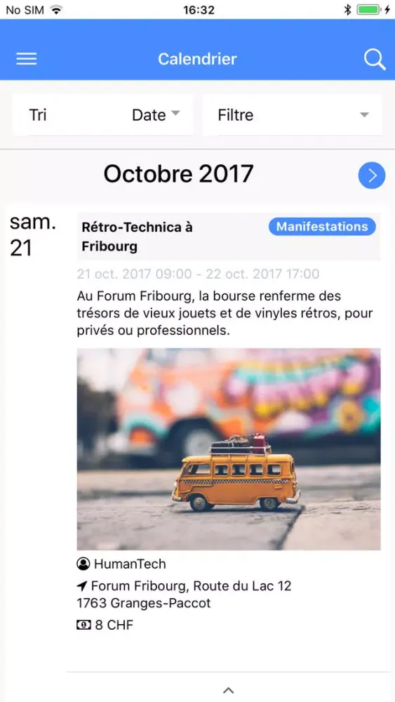 Ảnh chụp màn hình của FriCampus