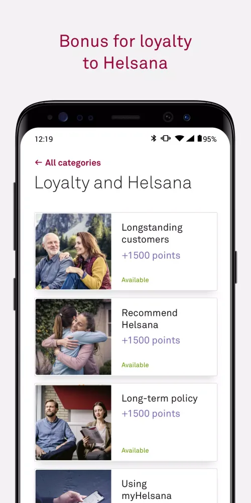 Helsana+ Screenshots