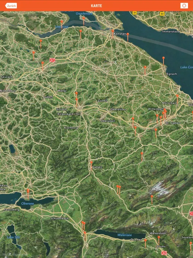 ภาพหน้าจอของ Ostschweiz baut iPad 