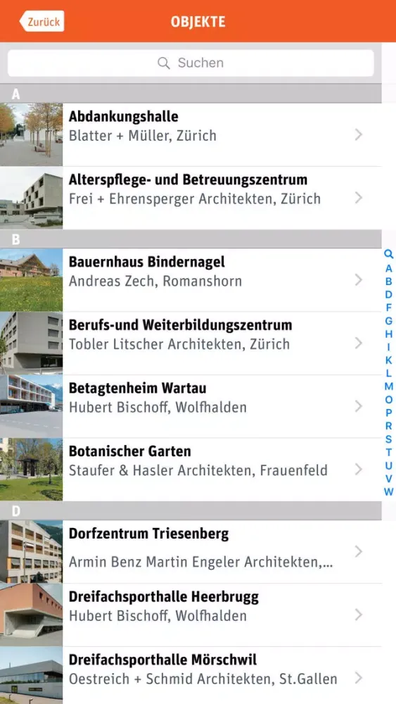 ภาพหน้าจอของ Ostschweiz baut