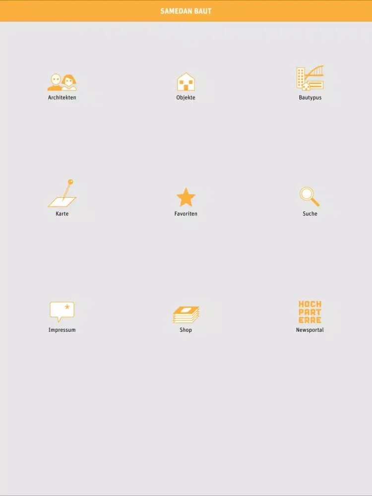 Zrzuty ekranu Samedan baut iPad 