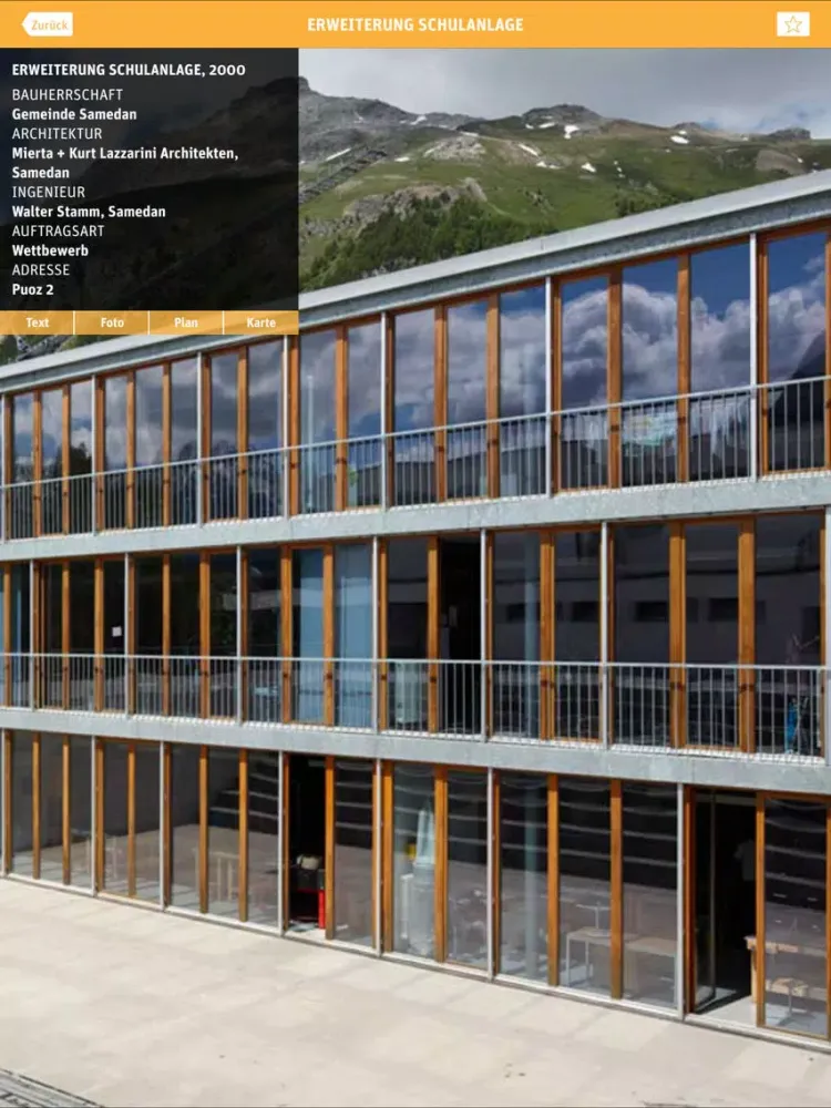 Zrzuty ekranu Samedan baut iPad 