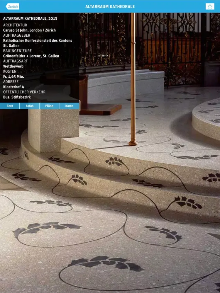 St. Gallen baut iPad  Screenshots