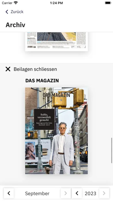 Captures d'écran de BZ Berner Oberländer E-Paper