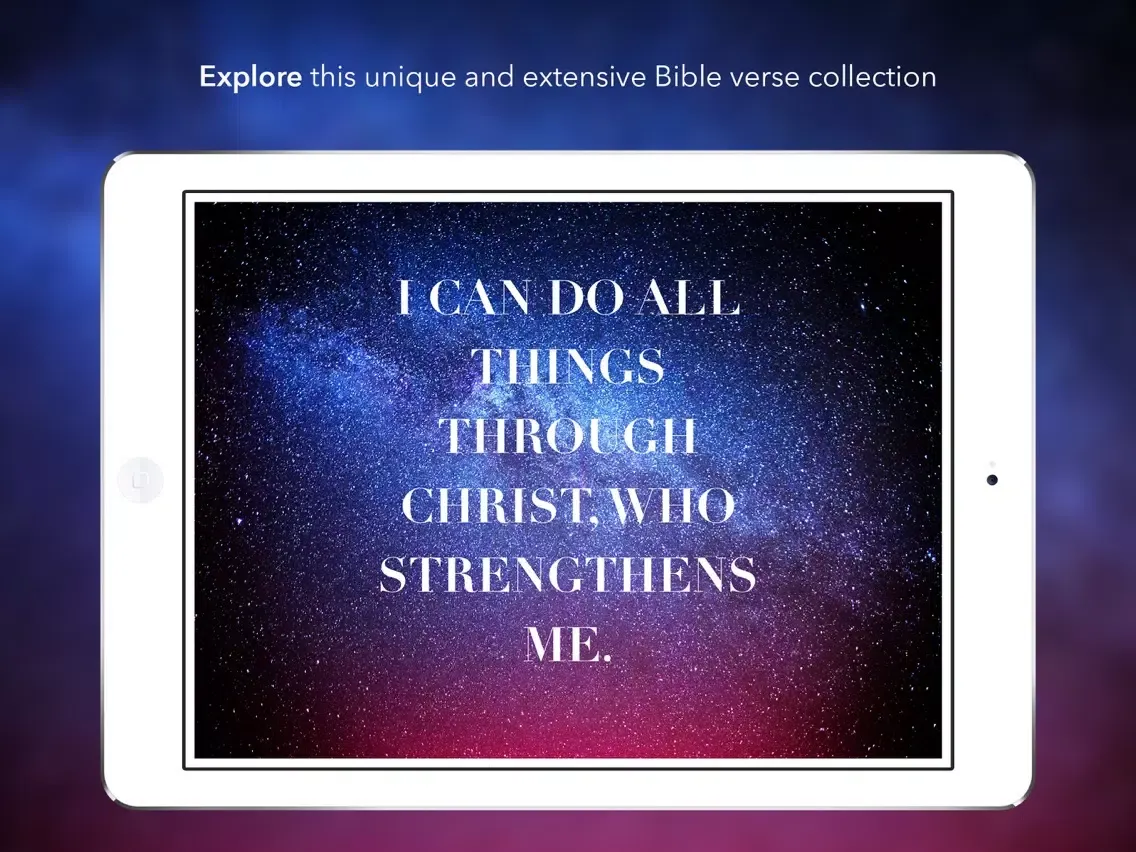 Screenshot di Bible Scripture – Inspirational Bible Verses iPad 
