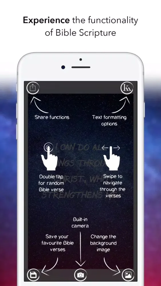 Screenshot di Bible Scripture – Inspirational Bible Verses