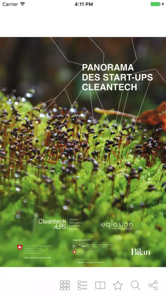 Screenshot di CleantechAlps