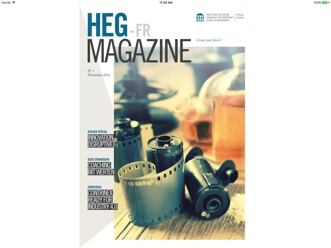 HEG Magazine iPad  스크린샷