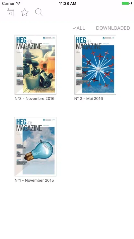 HEG Magazine 스크린샷